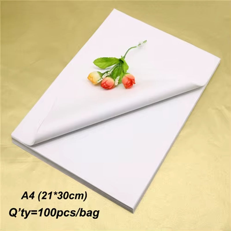 20Pcs Tissue Paper 70*50CM Craft Paper Floral Wrapping Scrapbooking Paper Gift Decorative Flower Paper Home Decoration Party